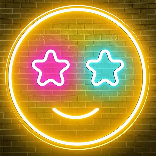 Smiley Face Neon Sign