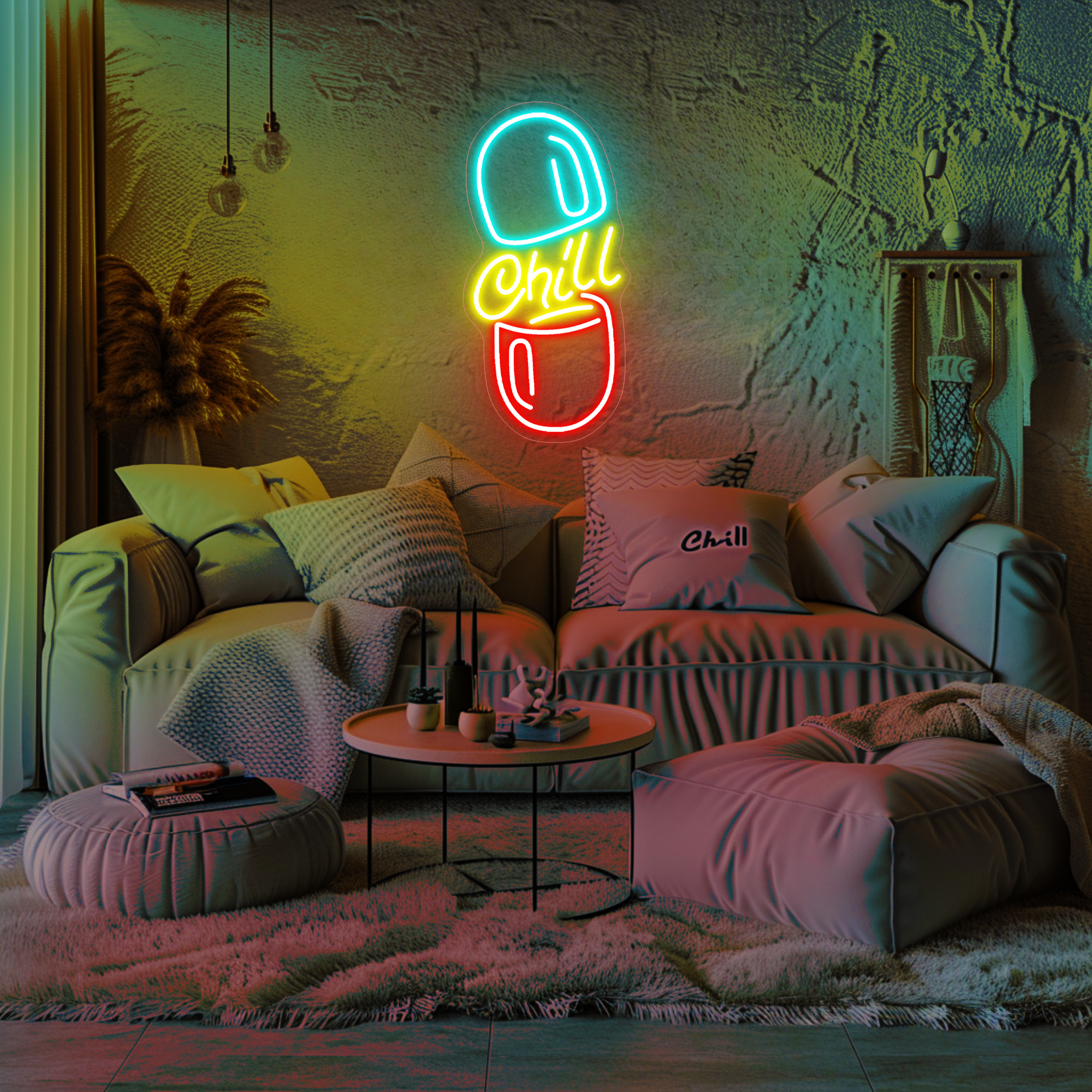 Chill Pill Neon Sign