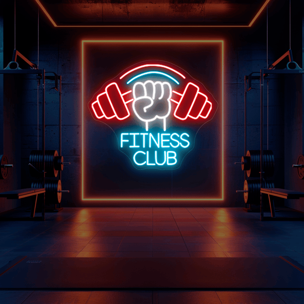 Fitness Club Neon Sign