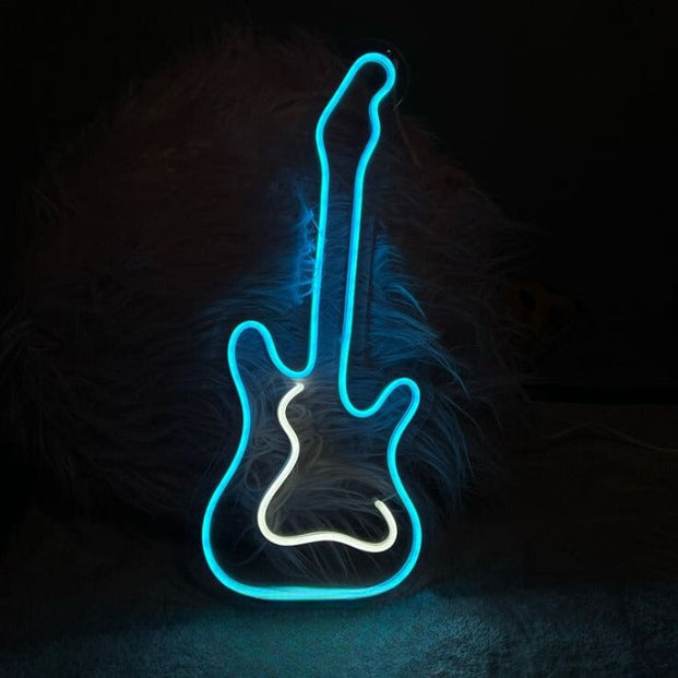 Guitar Neon Sign