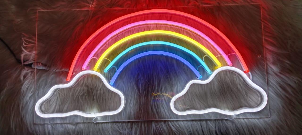 Rainbow Neon Sign Lets Neon