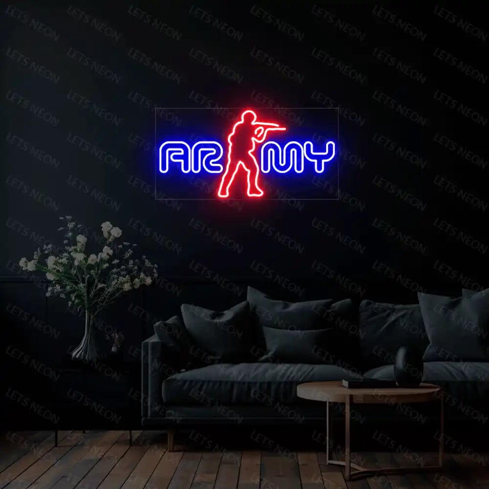 Army Neon Sign Lets Neon