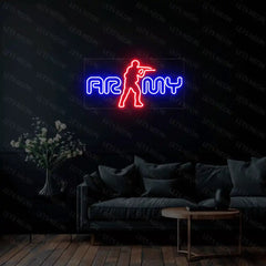 Army Neon Sign Lets Neon