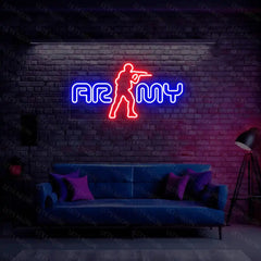 Army Neon Sign Lets Neon