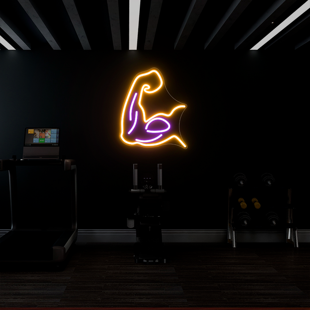 Bicep Neon sign