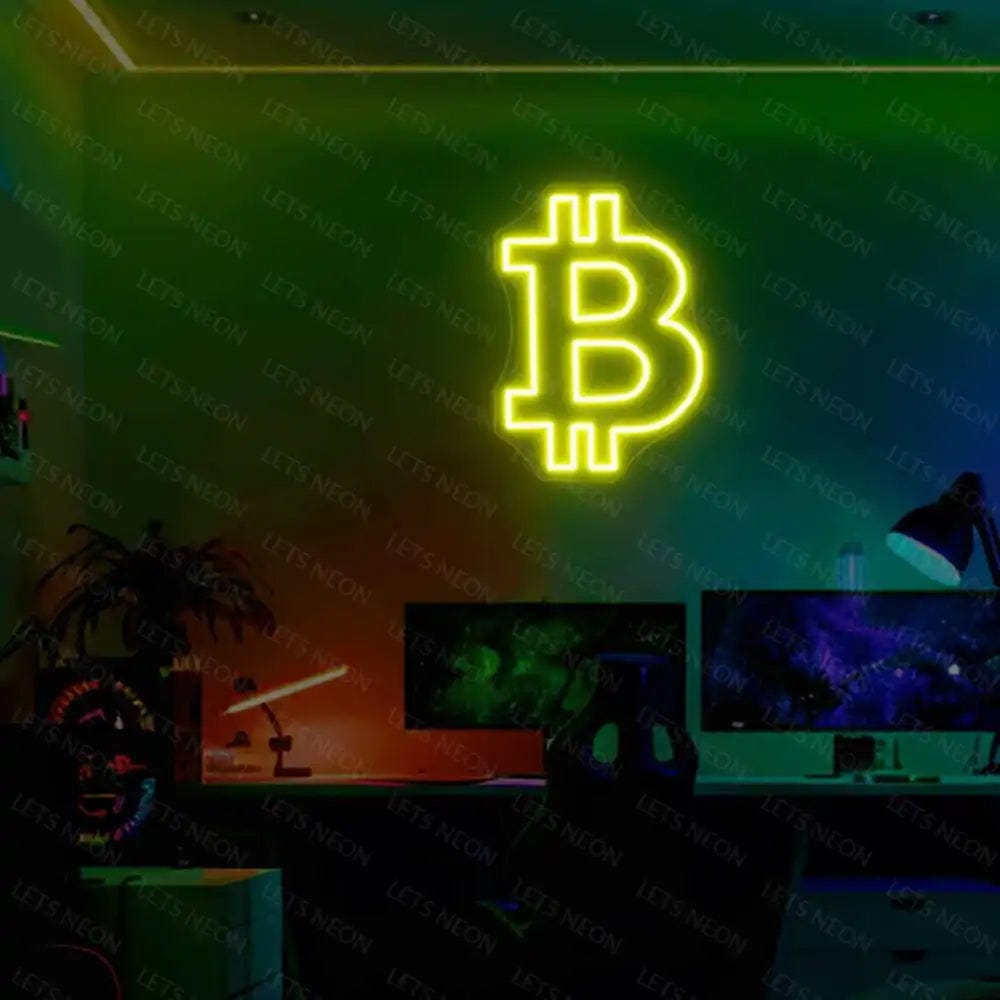 Bitcoin Neon Sign Lets Neon