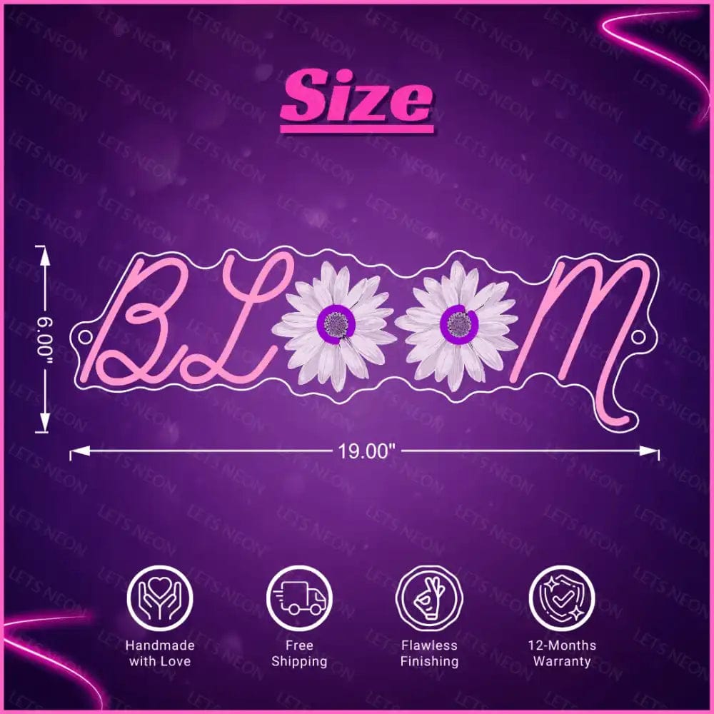 Bloom UV Neon Sign Lets Neon