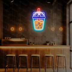 Boba Tea UV Neon Sign Lets Neon