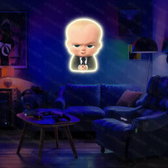 Boss Baby UV Neon Sign Lets Neon