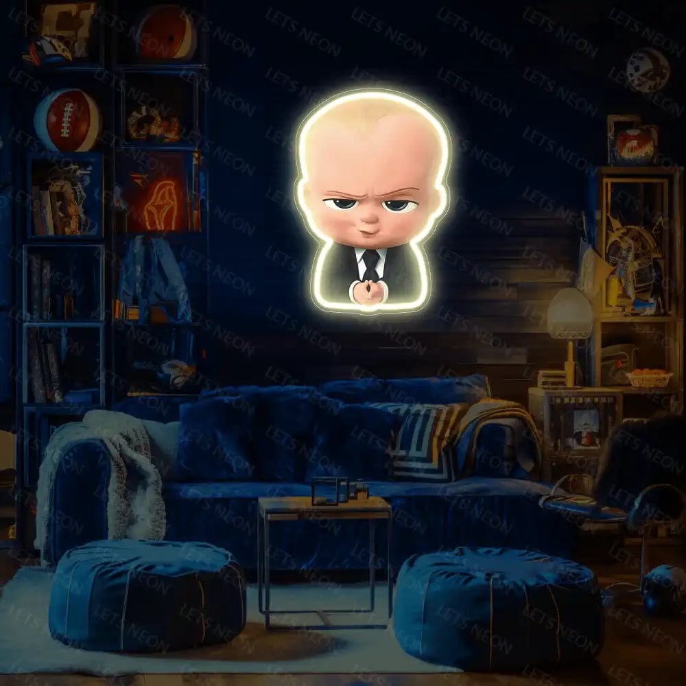 Boss Baby UV Neon Sign Lets Neon