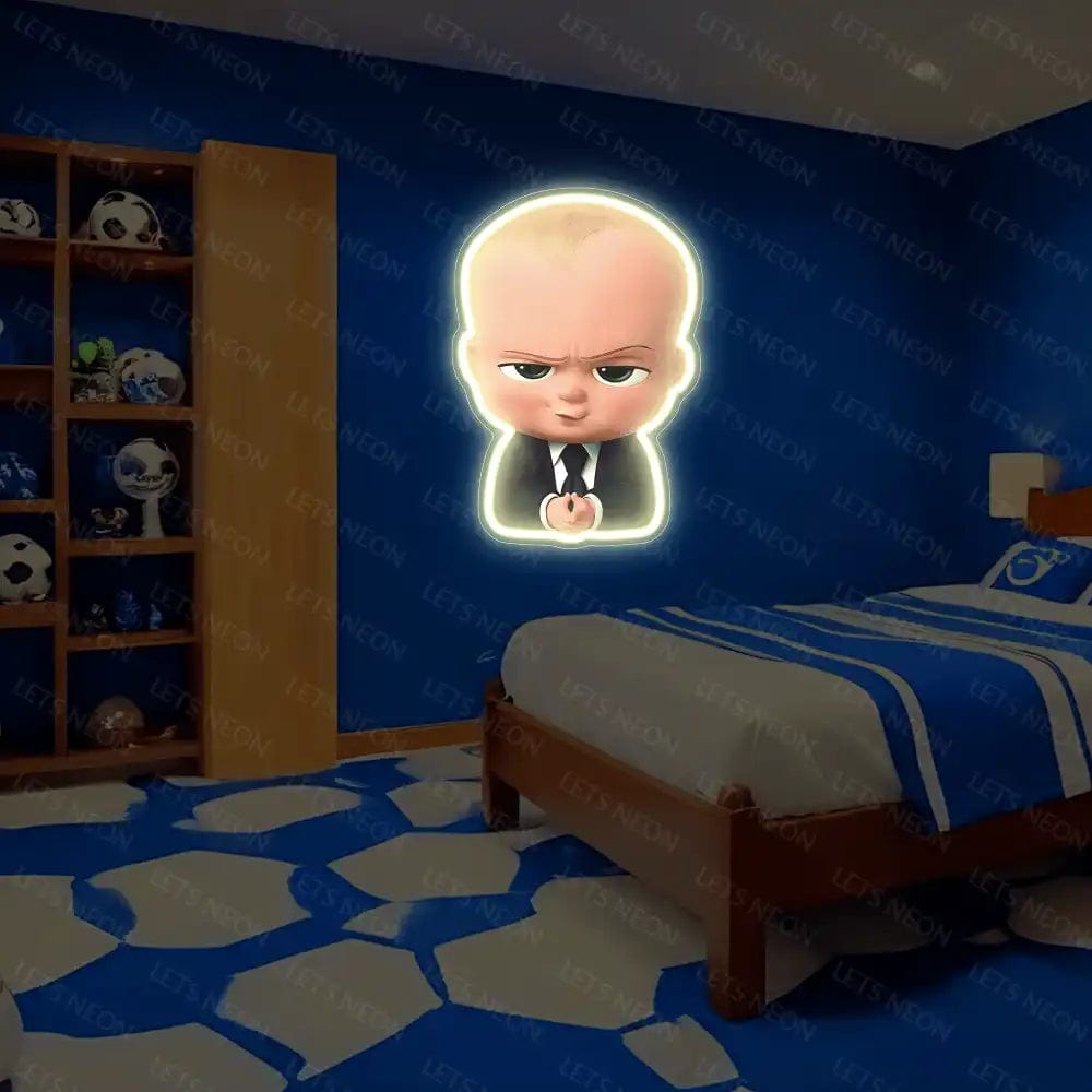 Boss Baby UV Neon Sign Lets Neon