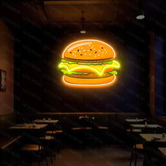 Burger UV Neon Sign Lets Neon