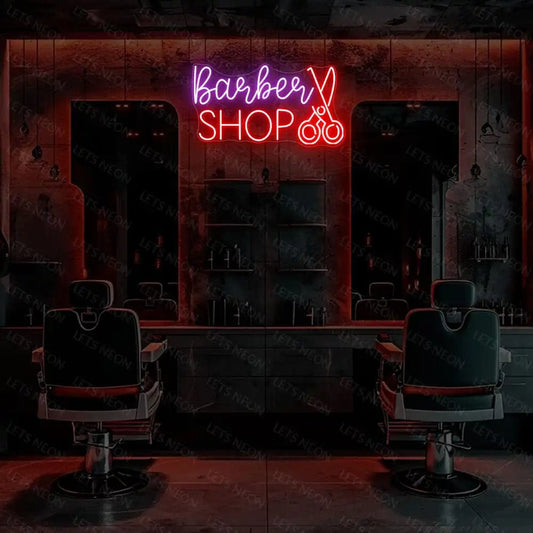 Barber Shop Neon Sign Lets Neon