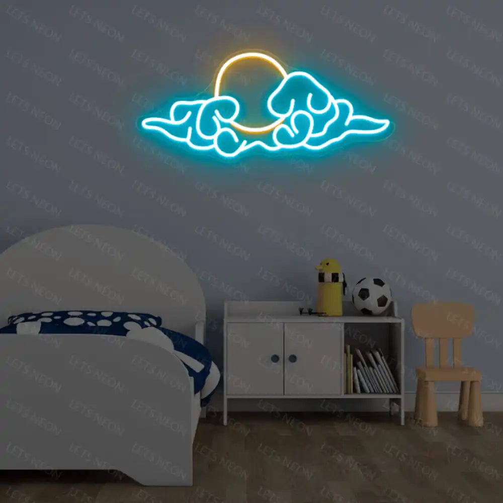 Cloud Sun Neon Sign Lets Neon