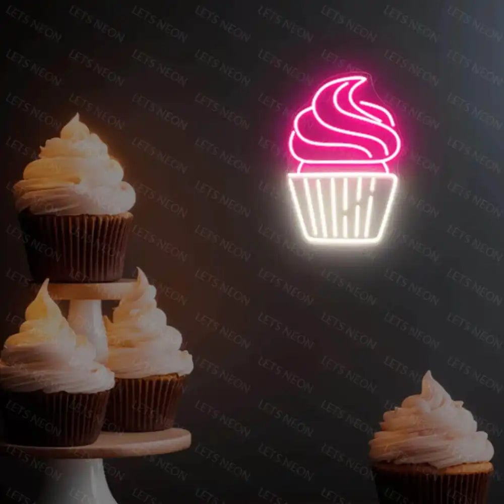 Cup Cake Neon Sign Lets Neon