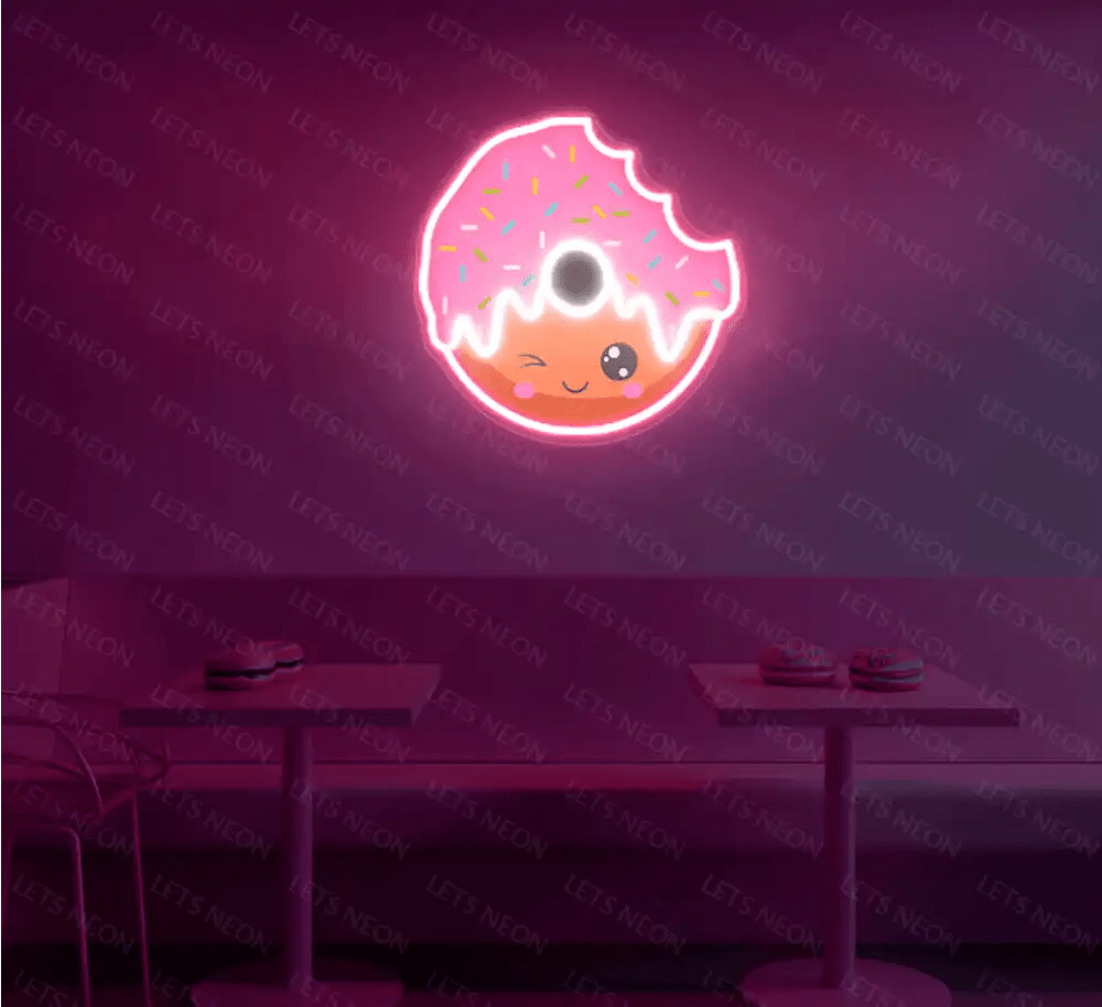 Donut UV Neon Sign Lets Neon