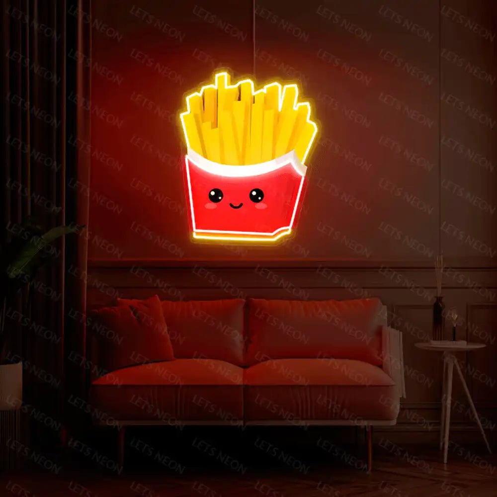 Fries UV Neon Sign Lets Neon