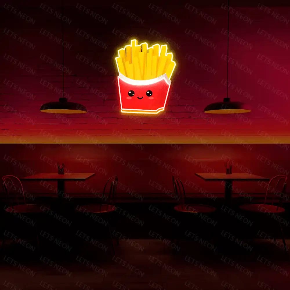 Fries UV Neon Sign Lets Neon