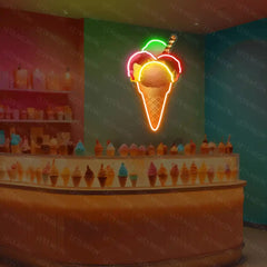 Ice Cream UV Neon sign Lets Neon