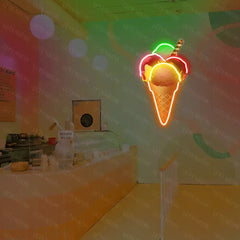 Ice Cream UV Neon sign Lets Neon