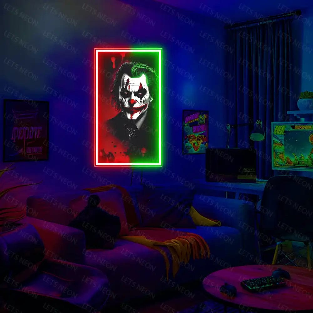 Joker UV Neon Sign Lets Neon