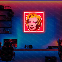 Marilyn Monroe UV Print Neon Sign Lets Neon