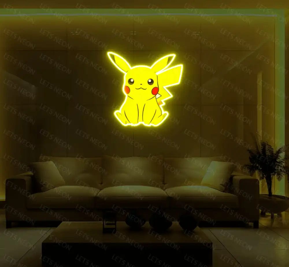 Pikachu UV Neon Sign (Copy) Lets Neon