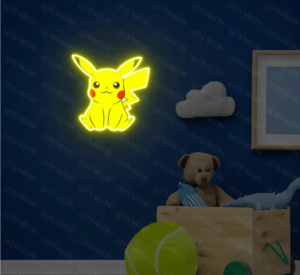 Pikachu UV Neon Sign (Copy) Lets Neon