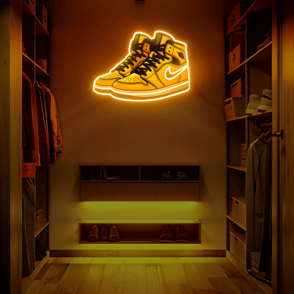 Shoe UV Neon Sign Lets Neon