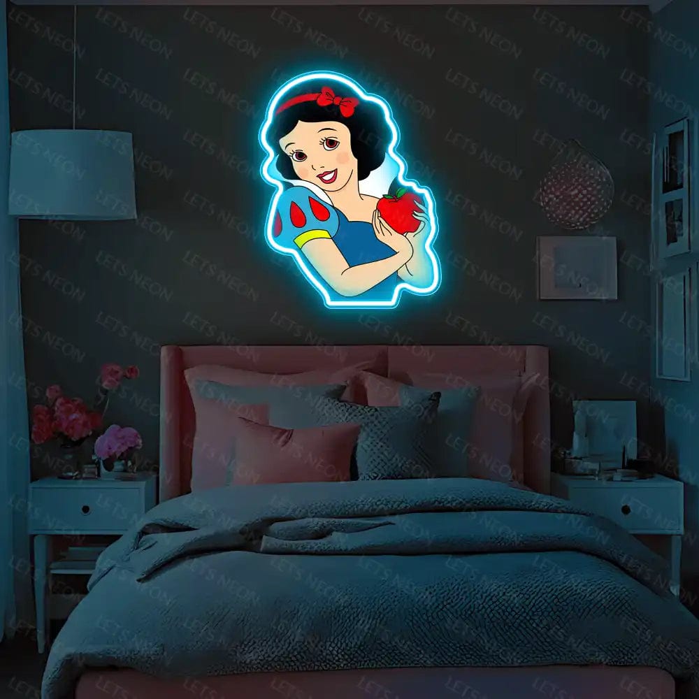 Snow White UV Neon Sign Lets Neon