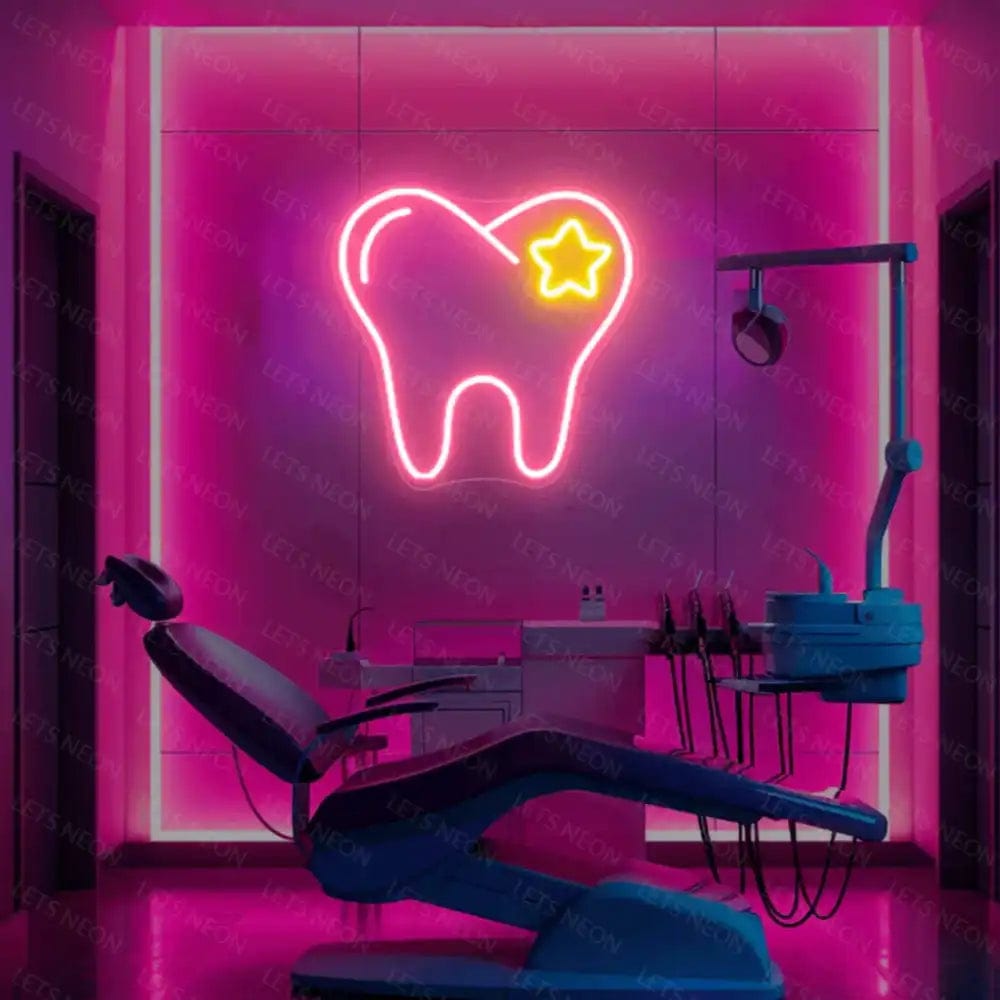 Tooth Neon Sign Lets Neon