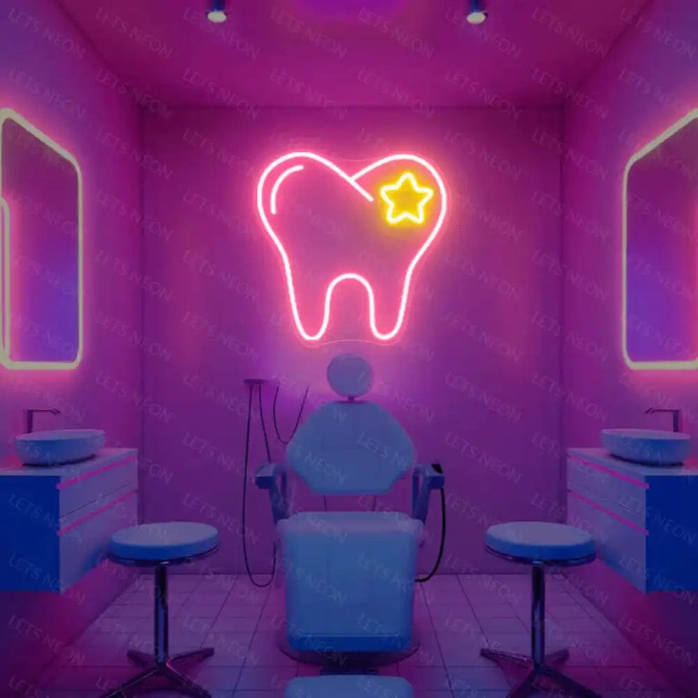 Tooth Neon Sign Lets Neon