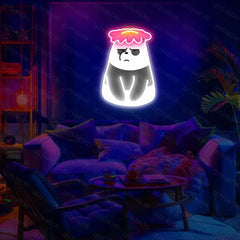 We Bare Bears Panda UV Neon Sign Lets Neon