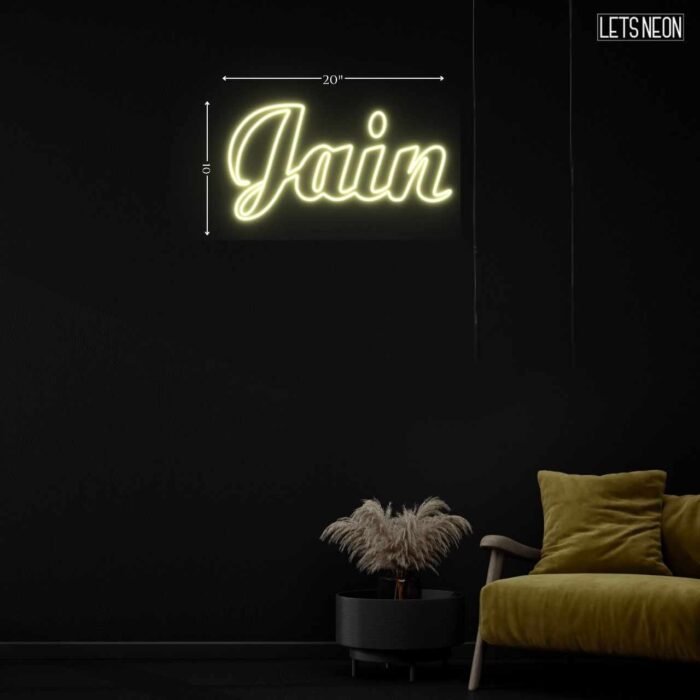 3D metal backlit sign for Sunit - Image 3