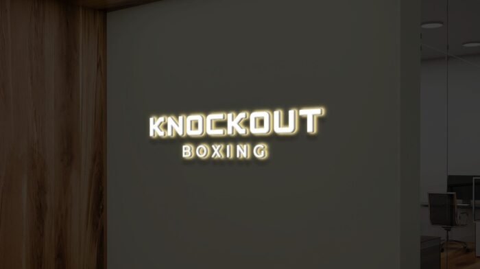 Custom 3d Metal backlit sign ( Meenu)