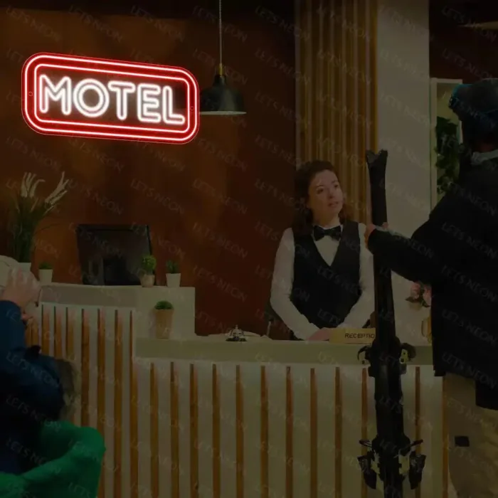 Motel Neon Sign
