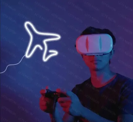 Plane Neon sign