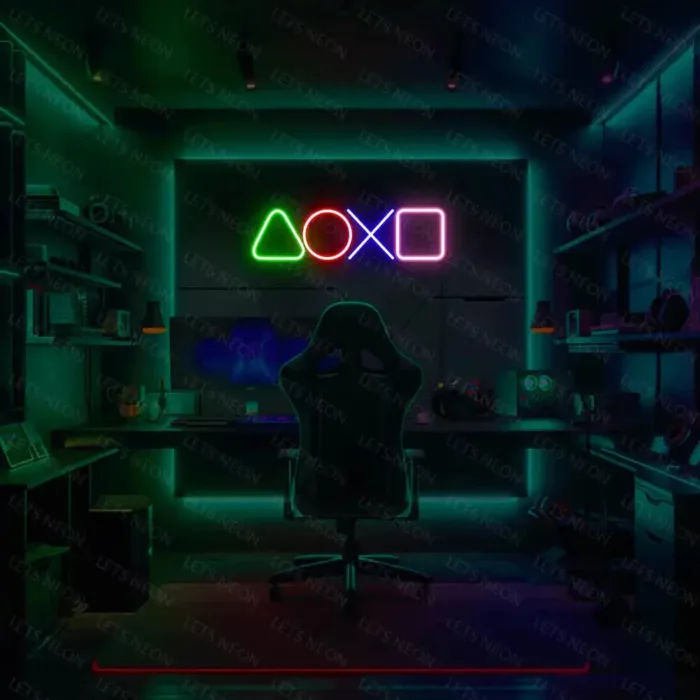 Play Station Neon Sign