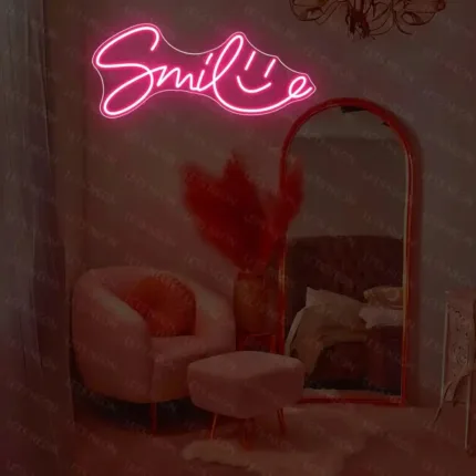 Smile Neon Sign