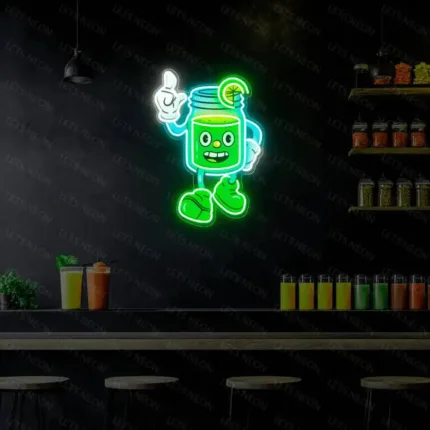 Smoothie UV Neon Sign