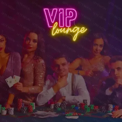 Vip Lounge Neon Sign