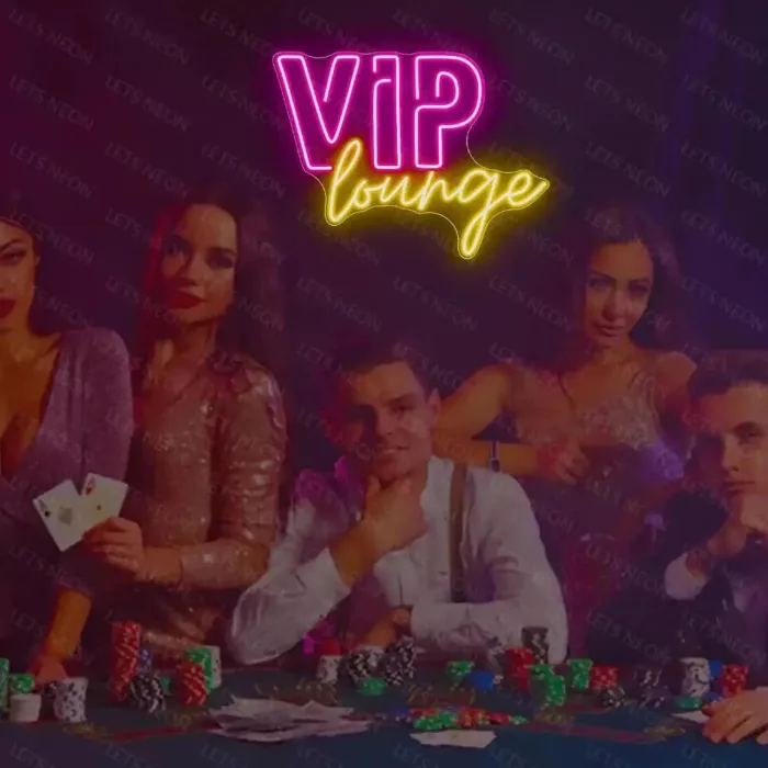 Vip Lounge Neon Sign