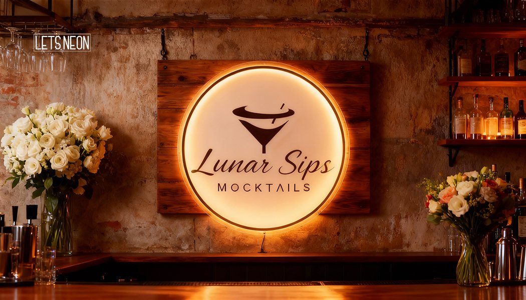 acrylic backlit 2 night mode